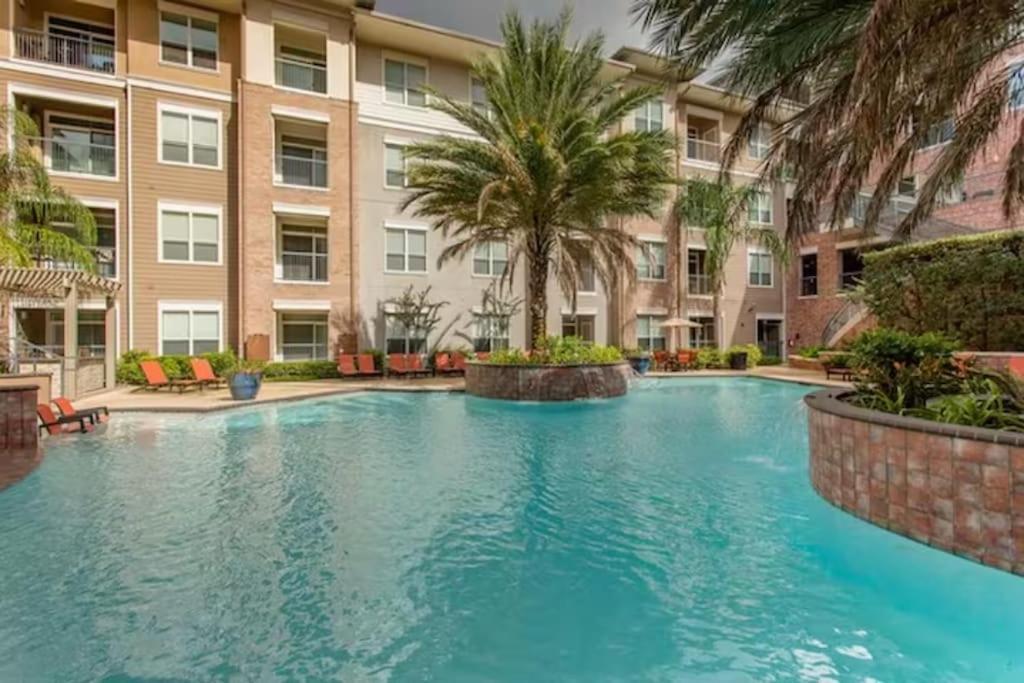 Apartamento Chic 1Br Near Nrg With Pool Wifi Freeparking Houston Exterior foto
